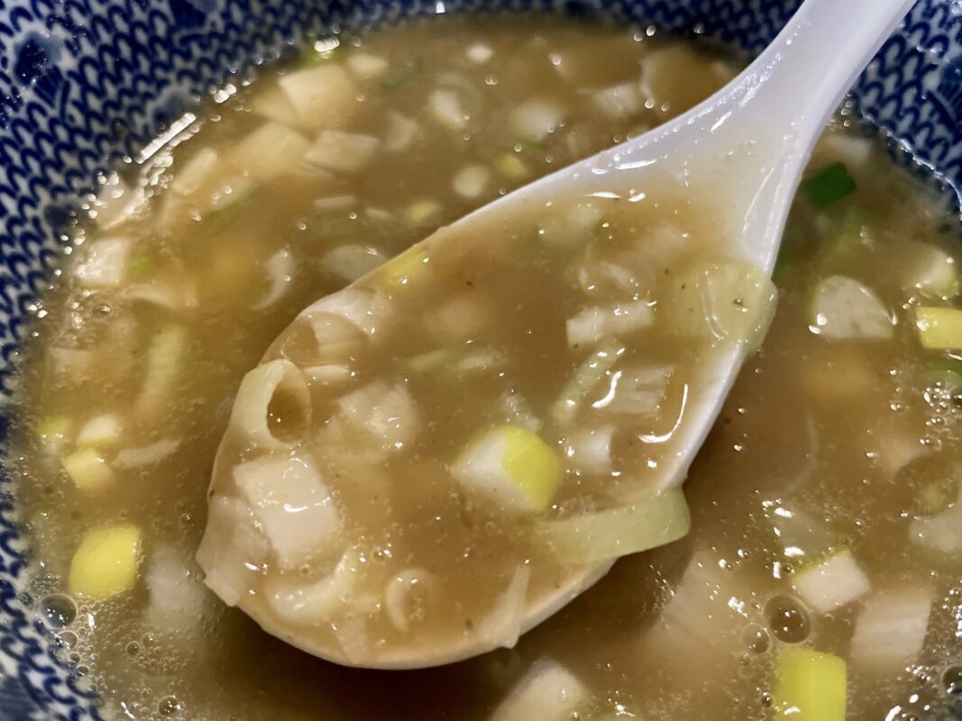自家製麺オオモリ製作所のスープ