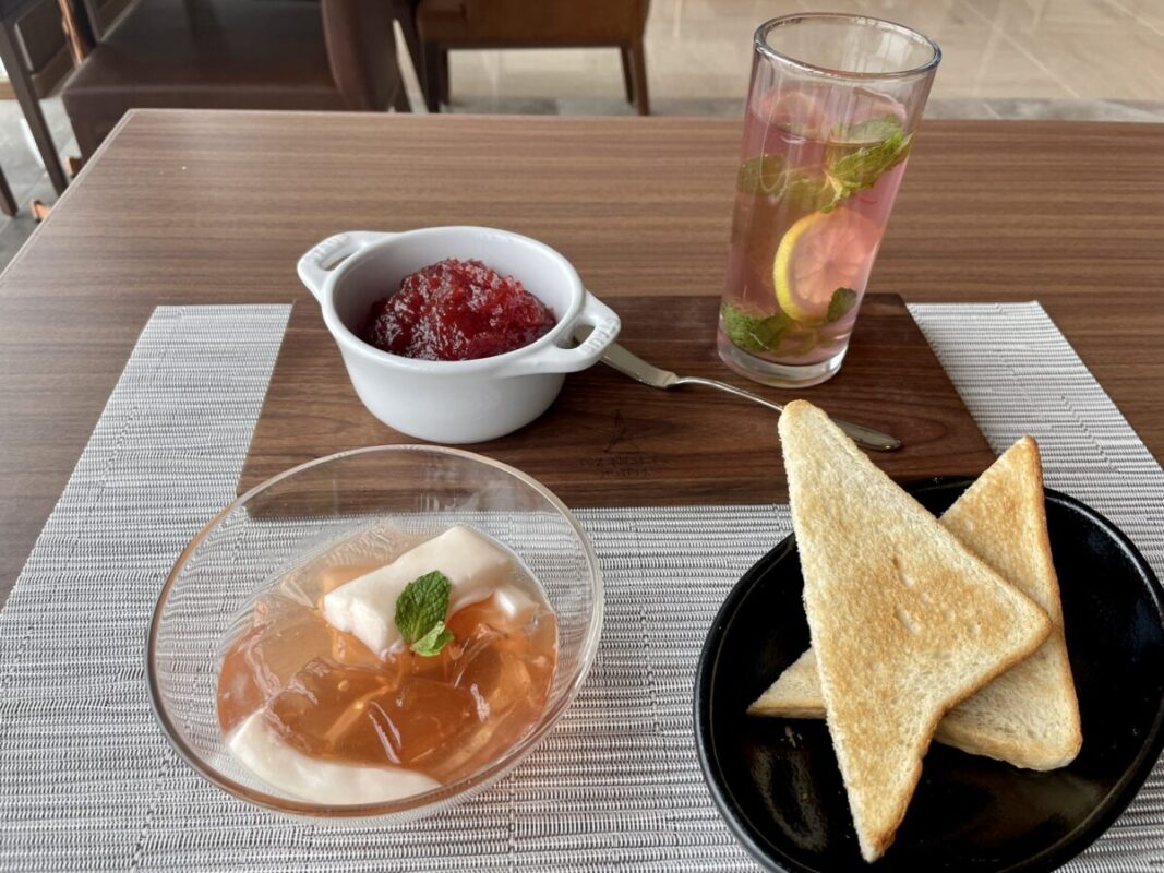 カンデオホテルズ宇都宮の栃木食材の朝食