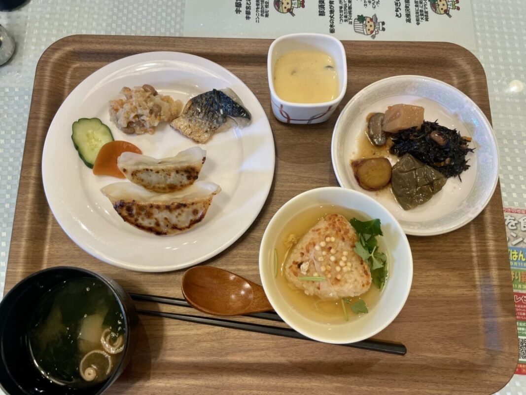 栃木ホテルグランデの朝食ビュッフェ