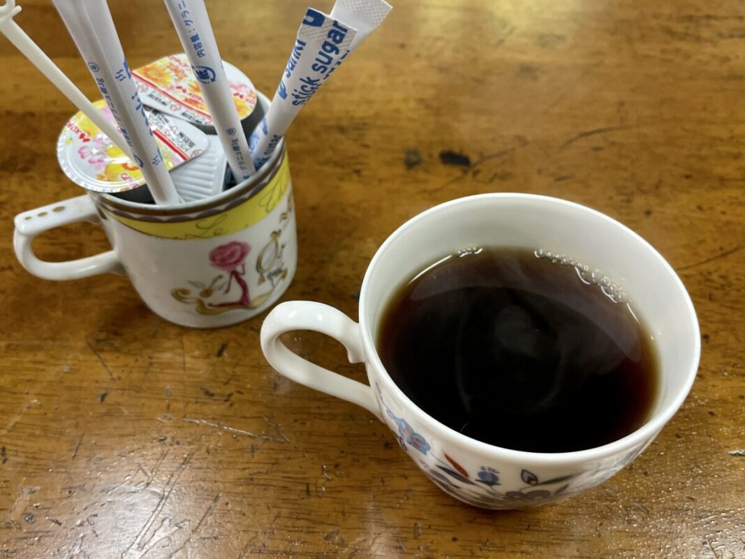 お食事処安田のコーヒー