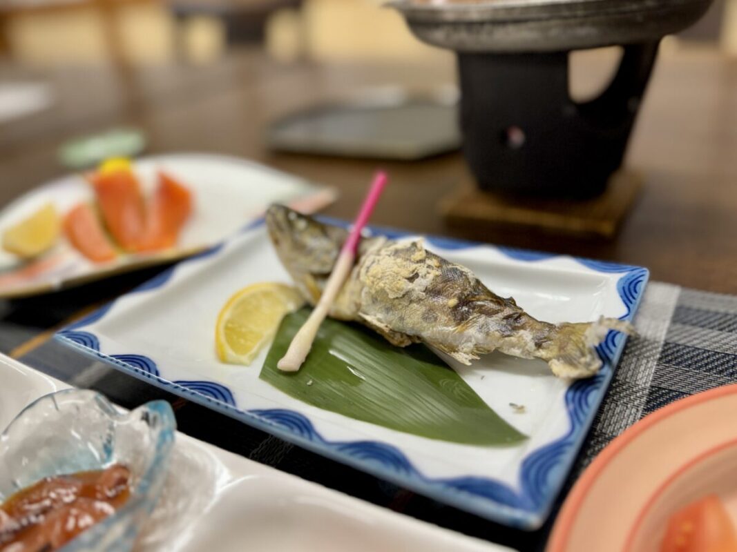 赤沢温泉旅館の魚