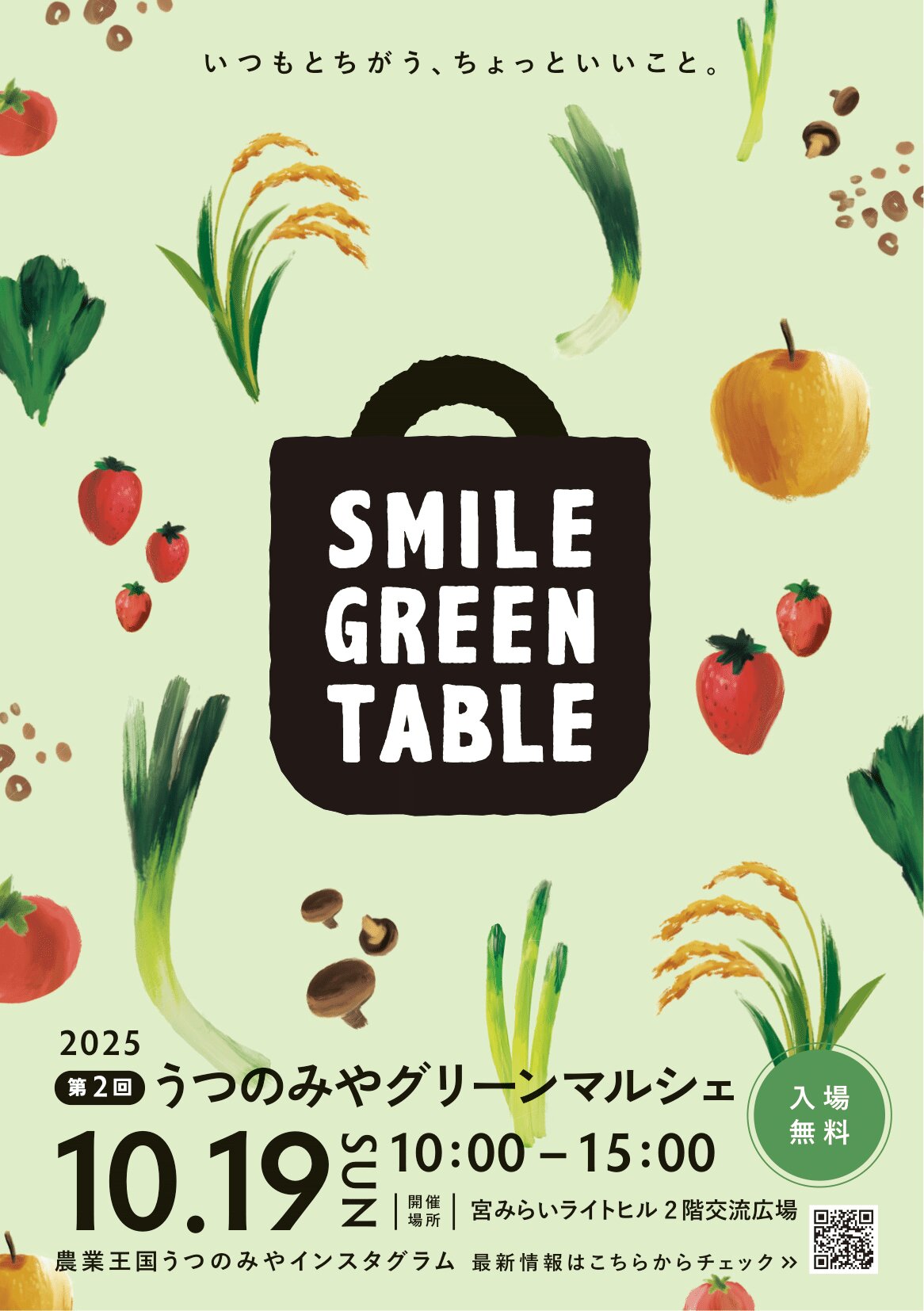 第2回うつのみやグリーンマルシェ開催 10/19宮みらいライトヒルにやさしい食が集う 写真3